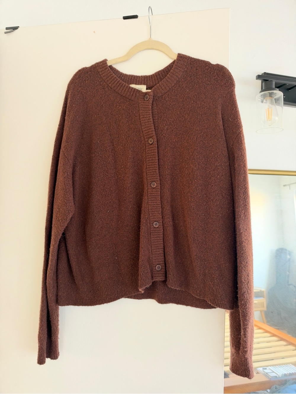 American Vintage Brown Cardigan